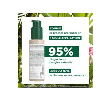 Image 2 du produit Klorane - Cica-sérum réparateur au Cupuaçu bio & acide hyaluronique pour cheveux très secs et abîmés, 100 ml