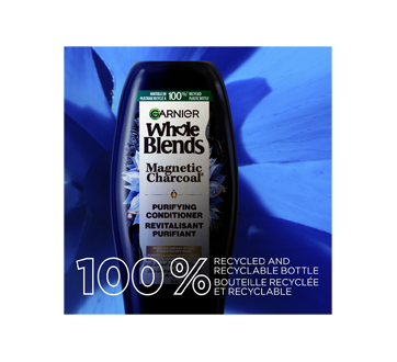 Image 10 du produit Garnier - Whole Blends Magnetic Charcoal revitalisant purifiant, 356 ml