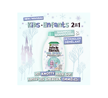 Image 5 du produit Garnier - Whole Blends Enfants 2-en-1 shampooing et démêlant, 250 ml, Délicatesse d'avoine