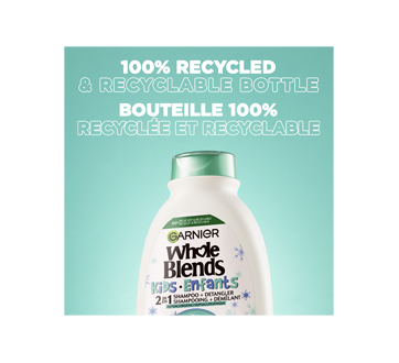 Image 11 du produit Garnier - Whole Blends Enfants 2-en-1 shampooing et démêlant, Délicatesse d'avoine, 250 ml