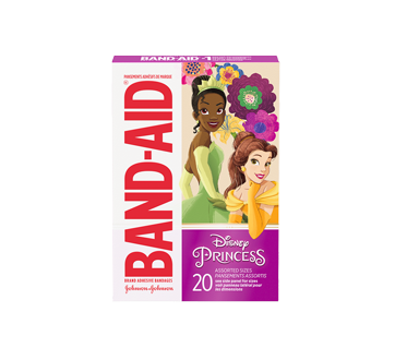 Pansements adhésifs pour enfants, 20 unités, Princesses de Disney