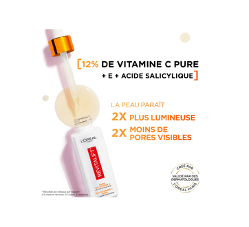 Image 2 du produit L'Oréal Paris - Revitalift Derm Intensives sérum illuminateur avec vitamine C pure, 30 ml