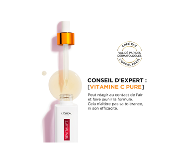 Image 7 du produit L'Oréal Paris - Revitalift Derm Intensives sérum illuminateur avec vitamine C pure, 30 ml