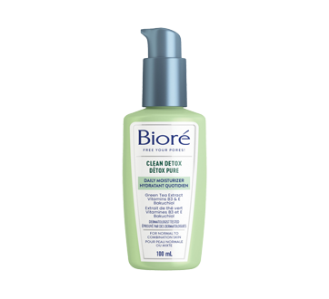 Image 1 du produit Bioré - Hydratant pour le visage détox pure, peau normale ou mixte, 100 ml