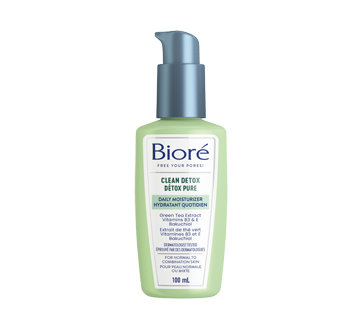 Hydratant pour le visage détox pure, peau normale ou mixte, 100 ml