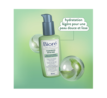 Image 3 du produit Bioré - Hydratant pour le visage détox pure, peau normale ou mixte, 100 ml