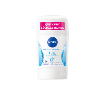 Natural Comfort déodorant en bâton sans aluminium, 52 g
