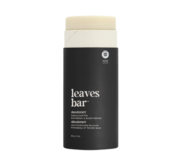Image du produit Attitude - Leaves Bar déodorant, 85 g, patchouli et poivre noir