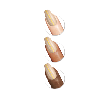 Image 3 du produit Sally Hansen - Salon Effects Perfect manicure ongles à coller ballerine, 29 unités, Meet Me In The Metal CO331