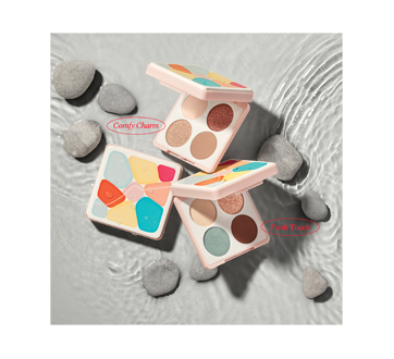 Image 3 du produit Watier - Immersion palette fards à paupières 4 couleurs, édition limitée, 9,5 g, Comfy Charm