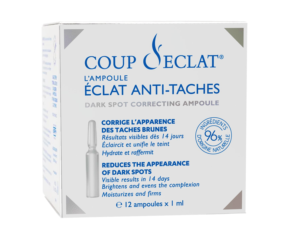 Éclat antitaches ampoules, 12 x 1 ml Coup d'éclat Taches