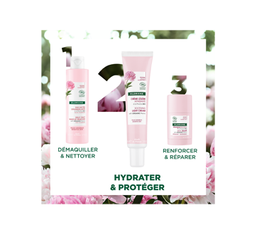 Image 6 du produit Klorane - Crème légère apaisante à la pivoine bio pour peaux sensibles, 40 ml