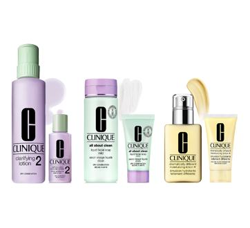Image 2 du produit Clinique - Great Skin Everywhere coffret de soins pour la peau pour les peaux sèches et mixtes, 6 unités