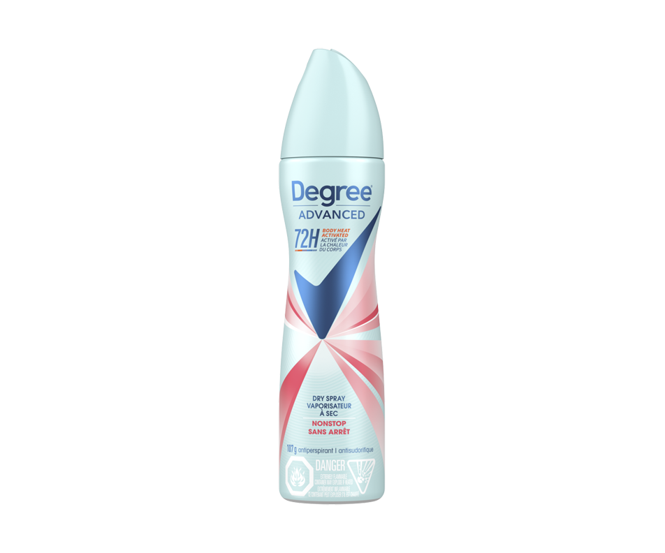 Advanced antisudorifique en vaporisateur à sec, Sans arrêt, 107 g