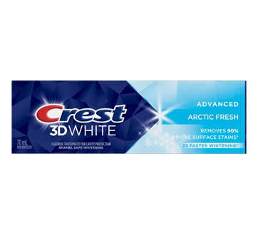 3D White avancé dentifrice blanchissant, 70 ml, fraîcheur arctique