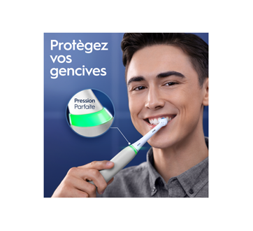 iO Série 6 brosse à dents électrique rechargeable, 1 unité, grise/Grey –  Oral-B : Brosse à dents