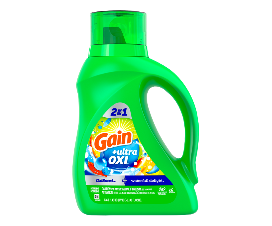 Ultra Oxi détergent à lessive liquide 32 brassées, Waterfall Delight, 1