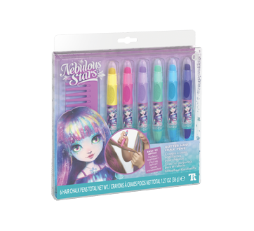 Image 2 du produit Nebulous Stars - Crayons à craies scintillantes pour cheveux- Isadora, 1 unité