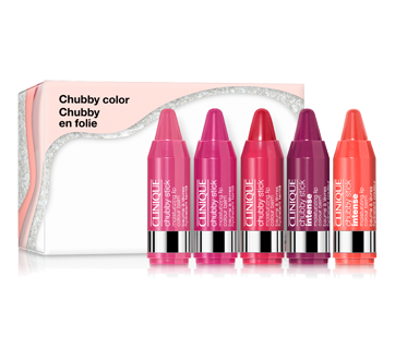 Image 1 du produit Clinique - Chubby Color ensemble de mini baumes à lèvres teintés, 5 unités