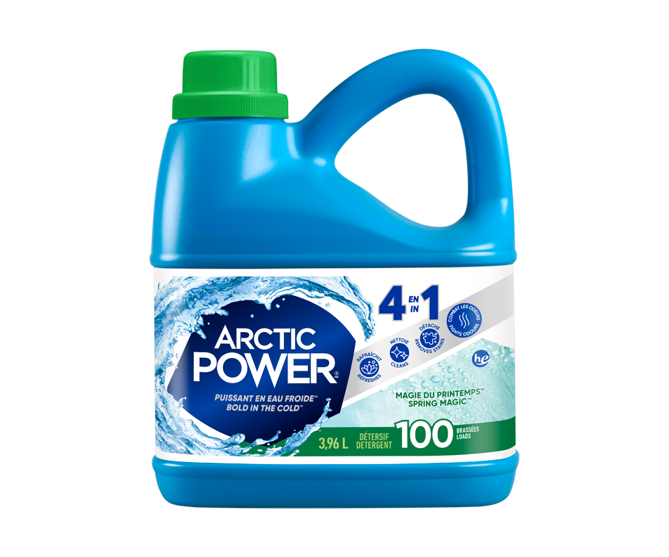 Détersif puissant 4 en 1, magie du printemps, 3.96 L Arctic Power