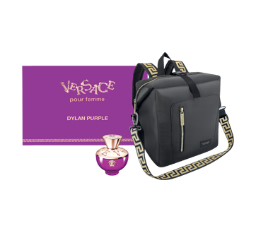 Dylan Purple eau de parfum pour femmes avec sac à dos, 100 ml