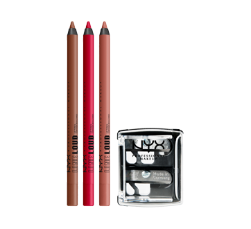 Image 2 du produit NYX Professional Makeup - Crayon à lèvres des Fêtes, 3 unités