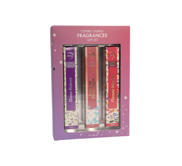 Coffret mini-fragrances, 3 unités, florales