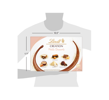 Création Dessert boîte de chocolats, 173 g, assortiment – Lindt : Boite