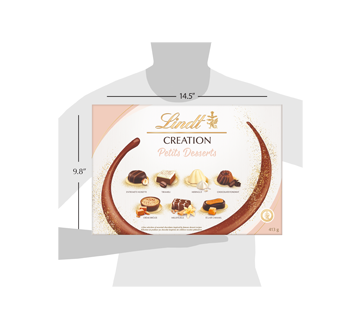 Image 4 du produit Lindt - Création Dessert boîte de chocolats, assortiment, 413 g