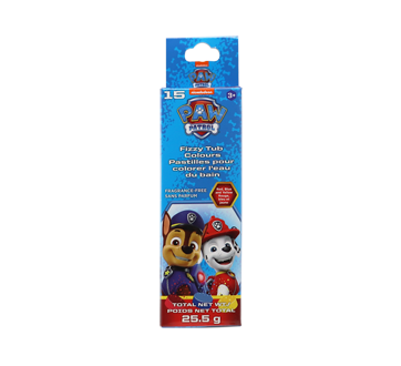 Pastilles pour colorer l'eau du bain La Pat' Patrouille, 25,5 g