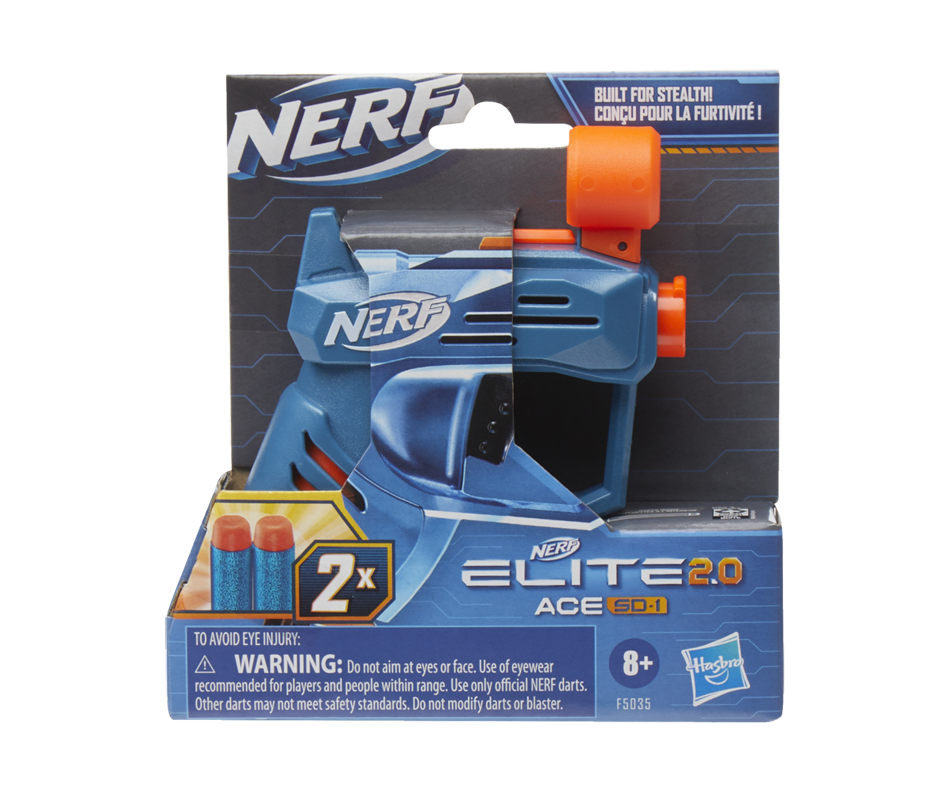 Blaster Nerf Elite 2.0 Ace SD1, 1 unité Nerf Jeux d’action Jean