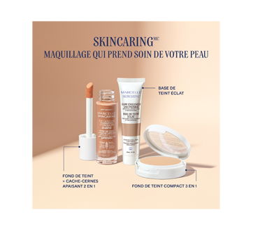 Image 7 du produit Marcelle - Skincaring Base de teint éclat et hydratante avec acide hyaluronique, 30 ml, Universel