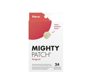 Mighty Patch Original timbres hydrocolloïdes contre l'acné, 24 unités