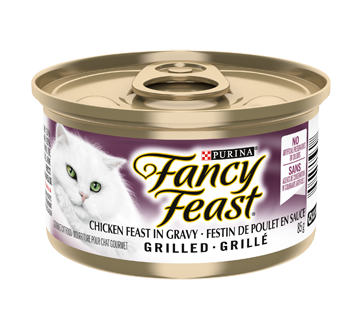 Fancy Feast Grillé nourriture pour chats adultes, 85 g