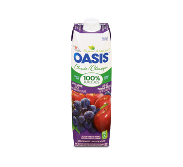 Jus pomme et raisin, 960 ml