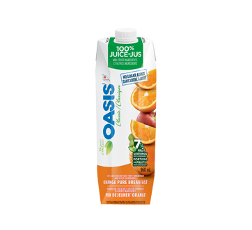 Image du produit Oasis - Jus pur déjeuner orange, 960 ml