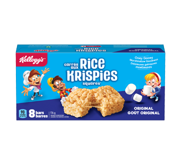 Carrés aux Rice Krispies Original barres de céréales, 176 g