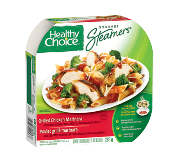 gourmet steamers poulet grille marinara 283 g healthy choice entrees et repas jean coutu gourmet steamers poulet grille marinara