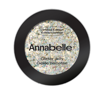Image 1 du produit Annabelle - Gelée pailletée, argent, 1 unité