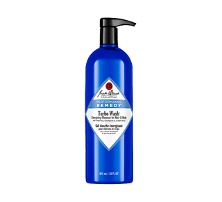 Turbo Wash gel douche énergisant pour les cheveux et le corps, 974 ml