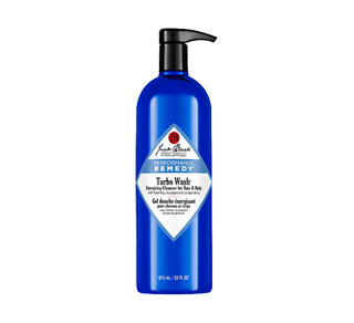 Turbo Wash gel douche énergisant pour les cheveux et le corps, 974 ml