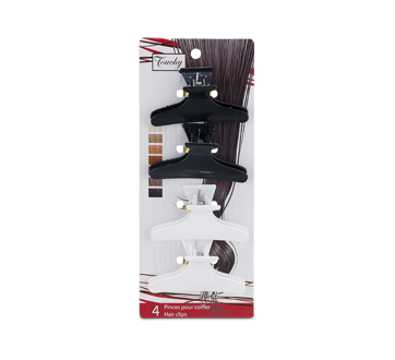Pinces papillon pour coiffer, 4 unités