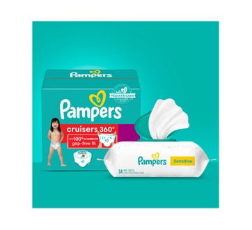 Couches Pampers Cruisers, taille 7 