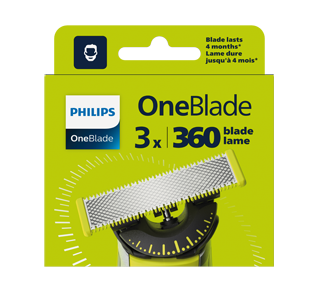 OneBlade 360 lames souples, 3 unités