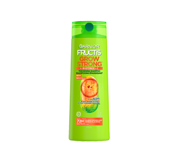 Image 1 du produit Garnier - Fructis Grow Strong shampooing épaississant pour cheveux fins, Orange sanguine, 370  ml