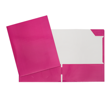 Image du produit Geo - Portfolio carton laminé, 1 unité, rose