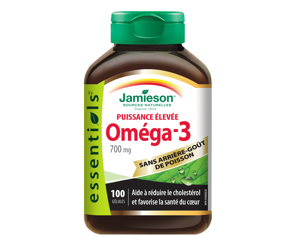 Oméga3 ultrafort sans arrièregoût de poisson, 100 unités Jamieson
