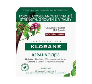 KeratinCaps force et vitalité des cheveux et des ongles, 30 unités