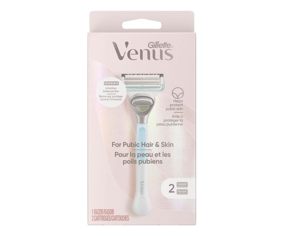 Venus rasoir pour la peau et les poils pubiens des femmes, 3 unités Gillette Rasoir manuel