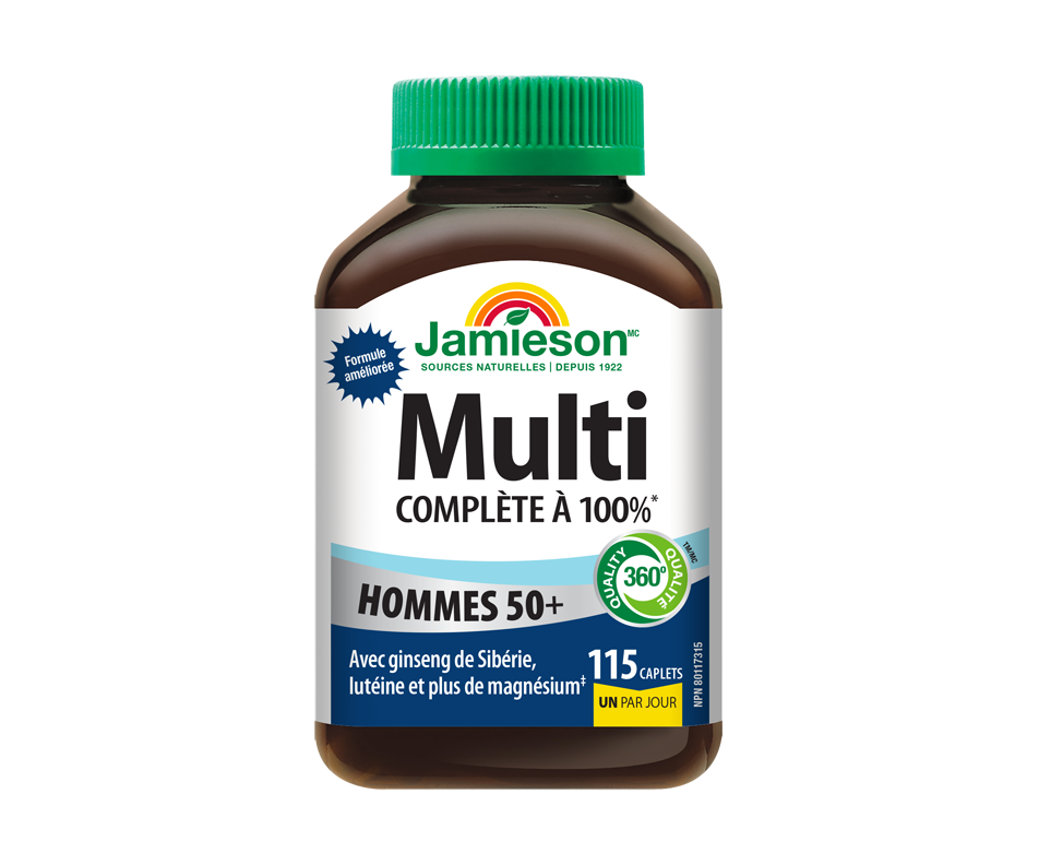 Multi complète à 100 , 115 unités Jamieson Multivitamines pour